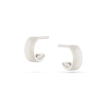 Load image into Gallery viewer, Teeny Tiny Magnolia Hoops
